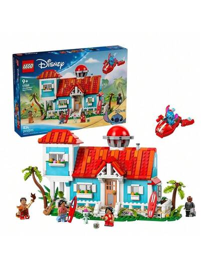 LEGO بيت الشاطئ لليلو وستيتش 43268 ليغو