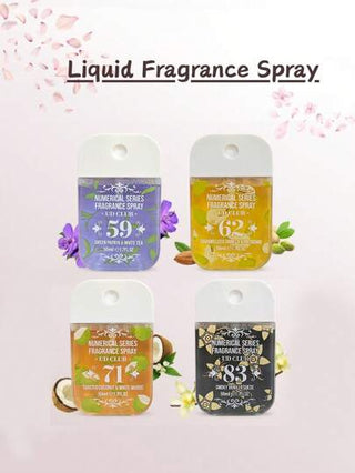زجاجة رذاذ عطري بسعة 50 مل/معطر هواء، ذو رائحة منعشة وطويلة الأمد، مناسب للغرفة المعيشية/الحمام/الفندق ، هدايا عيد الميلاد/عيد الحب، خمس خيارات عطرية