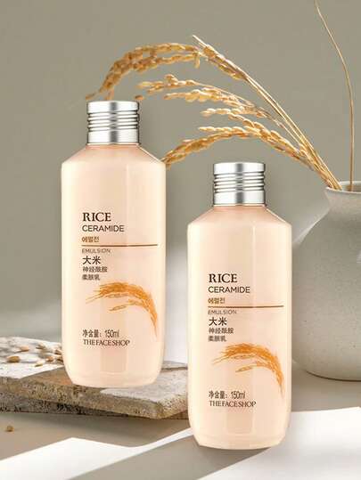 The Face Shop لوشن ترطيب سيراميد الفيزاليس | لوشن لطيف، يعزز إشراق البشرة، يشكل حاجز واقي | لوشن ترطيب للوجه | تغذية عميقة، يجعل البشرة ناعمة ومرطبة | مستحضرات تجميل كورية | 150 مل / 5.07 أونصة سائلة