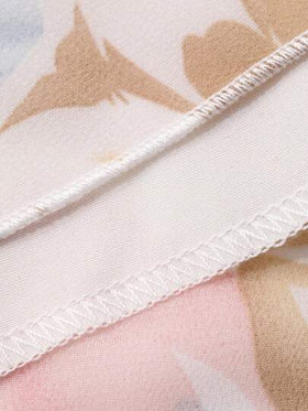 DAZY تنورة نسائية على شكل خط A مزينة بطبعات رقيقة على شكل بلورات الثلج، مناسبة للصيف وللعودة إلى المدرسة والعطلات، ملابس نسائية مزخرفة بالأزهار