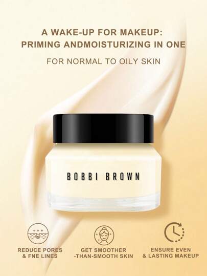 Bobbi Brown قاعدة الوجه غنية بالفيتامينات - برايمر ومرطب متكامل - 1.7 أوقية سائلة/50 مل