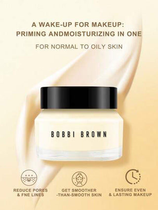 Bobbi Brown قاعدة الوجه غنية بالفيتامينات - برايمر ومرطب متكامل - 1.7 أوقية سائلة/50 مل