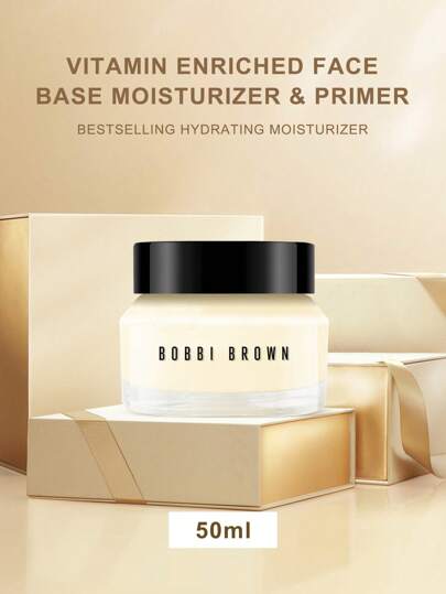 Bobbi Brown قاعدة الوجه غنية بالفيتامينات - برايمر ومرطب متكامل - 1.7 أوقية سائلة/50 مل
