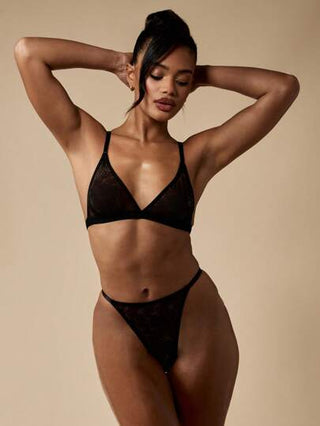 MISSGUIDED طقم سروال ومشد للنساء