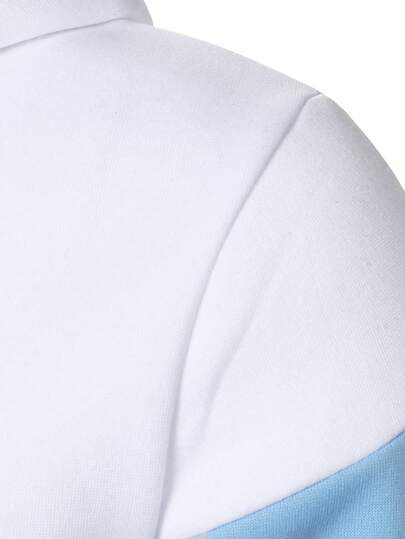 Manfinity Homme البلوزات الهودي الرجالية الكاجوال ذات الطباعة بالحروف الطويلة الأكمام