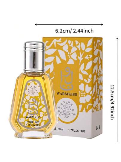 زيت عطور نسائي طويل الأمد ، عطر خفيف بروائح زهرية وفاكهية ، 50 مل من عطور الزيوت الأساسية للشرق الأوسط لإزالة الروائح وتعزيز الجاذبية