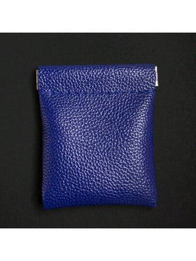 محفظة صغيرة من جلد الغزال مع Ela Clip Bluetooth لتخزين سماعات الرأس الصغيرة وحامل البطاقات ومنظم الكابلات P للرجال والنساء وحافظة صغيرة وواليت وواليه