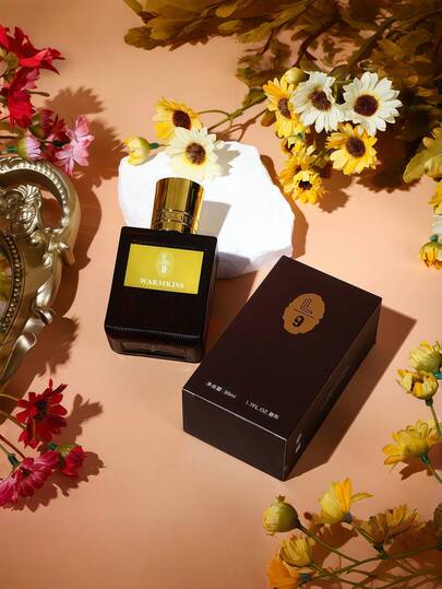 عطر رومانسي سوداء وذهبية 50 مل، برائحة خفيفة طويلة الأمد، عطر للنساء، أكثر الأكثر مبيعًا خارج المنصة، معطر عطري بدون لهب، مناسب لأي مناسبة، منتج عالي الجودة، هدية لا غنى عنها