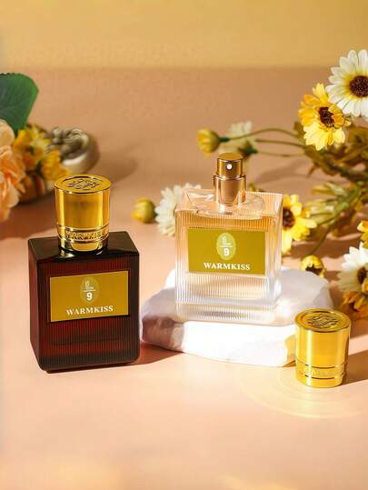 عطر رومانسي سوداء وذهبية 50 مل، برائحة خفيفة طويلة الأمد، عطر للنساء، أكثر الأكثر مبيعًا خارج المنصة، معطر عطري بدون لهب، مناسب لأي مناسبة، منتج عالي الجودة، هدية لا غنى عنها