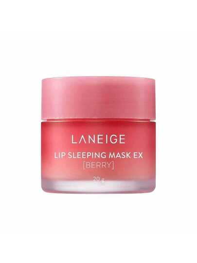 Laneige 20 جرام/0.70 أونصة قناع النوم للشفاه: مغذي، مرطب، فيتامين سي، توت، مضادات أكسدة، مناسب للشفاه الجافة والمتقشرة - قناع نوم الشفاه من لانيج