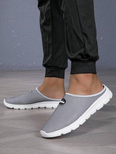 أحذية كاجوال واسعة الاستخدام وخفيفة التهوية من النوع بدون ربط للأقدام، صنادل مريحة للربيع والصيف