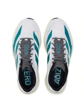 Adidas أحذية الجري Adizero Evo SL M للرجال، أحذية رياضية خفيفة الوزن ومريحة للاستخدام اليومي في الأماكن الخارجية مع تقنية وسادة Lightstrike Pro، أحذية كاجوال بنمط رباط منخفض، JS4487