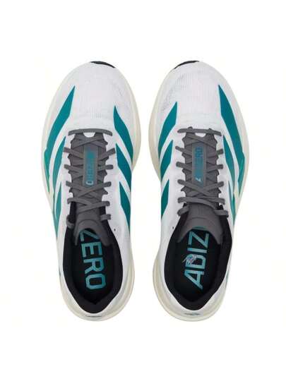 Adidas أحذية الجري Adizero Evo SL M للرجال، أحذية رياضية خفيفة الوزن ومريحة للاستخدام اليومي في الأماكن الخارجية مع تقنية وسادة Lightstrike Pro، أحذية كاجوال بنمط رباط منخفض، JS4487