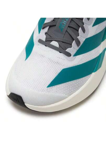 Adidas أحذية الجري Adizero Evo SL M للرجال، أحذية رياضية خفيفة الوزن ومريحة للاستخدام اليومي في الأماكن الخارجية مع تقنية وسادة Lightstrike Pro، أحذية كاجوال بنمط رباط منخفض، JS4487