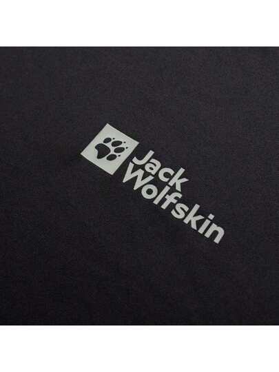 Jack Wolfskin قميص تكنولوجي عالمي، يمتص الرطوبة، رياضات خارجية للرجال المشي لمسافات طويلة واللياقة البدنية والركض A63293