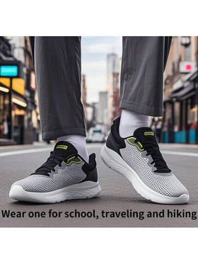 Skechers أحذية الجري الخفيفة للرجال GO RUN LITE، أحذية تدريب منخفضة القمة للتنقل اليومي والارتداء اليومي والسفر الخارجي، 220898-GYBK