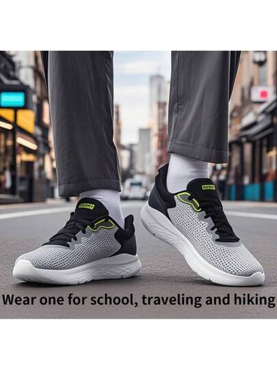 Skechers أحذية الجري الخفيفة للرجال GO RUN LITE، أحذية تدريب منخفضة القمة للتنقل اليومي والارتداء اليومي والسفر الخارجي، 220898-GYBK