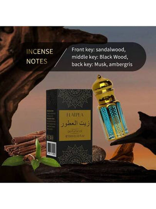 1 قطعة 10 مل زيت عطري عربي بالبرفان، مناسب ل- الاستخدام اليومي والمناسبات، هدية مثالية للرجال والنساء