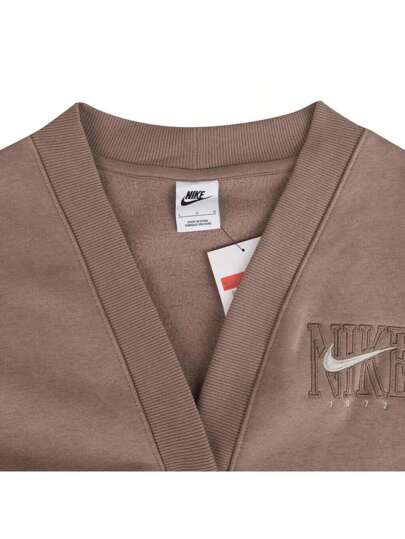 Nike جاكيت كارديجان محبوكة مزودة بقبعة للنساء AS W NSW PHNX FLC OOS GX, رمز الطراز HJ0947-233