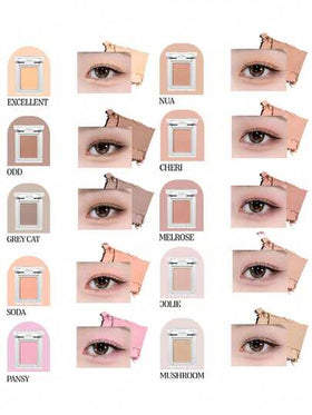 HOLIKA HOLIKA مفضلتي: صابون نظيف Shadow 73، صيغة خفيفة الوزن، ضغط ناعم، لون دائم، حجم جيب، تطبيق بالأصبع، غير كعكي، لمسات إصلاحية في أي وقت، ضروريات السفر، إزالة التورم، مكياج سريع 5 دقائق، مستحضرات تجميل كورية، 1.8 جرام/0.06 أونصة