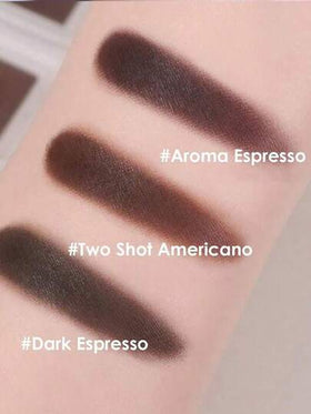 HOLIKA HOLIKA ظلال العيون المفضلة لدي 47 AROMA ESPRESSO، خفيفة القوام قابلة للمزج، مسحوق مضغوط ناعم، لون دائم، بحجم جيب، للتطبيق بالأصابع، لا تتكتل، إمكانية إصلاح المكياج في أي وقت، ضروري للسفر، مزيل للانتفاخ، مكياج سريع 5 دقائق، مستحضرات تجميل كورية، 1.8