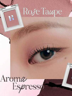 HOLIKA HOLIKA ظلال العيون المفضلة لدي 47 AROMA ESPRESSO، خفيفة القوام قابلة للمزج، مسحوق مضغوط ناعم، لون دائم، بحجم جيب، للتطبيق بالأصابع، لا تتكتل، إمكانية إصلاح المكياج في أي وقت، ضروري للسفر، مزيل للانتفاخ، مكياج سريع 5 دقائق، مستحضرات تجميل كورية، 1.8