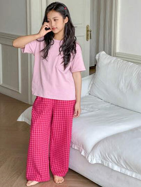 Dazy Kids ملابس منزلية بحجم كبير للبنات في فصل الخريف رمضان