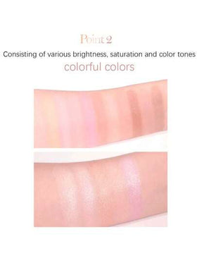 HOLIKA HOLIKA ظلال العيون المفضلة لدي 48 HAZY MOON، خفيفة القوام قابلة للامتزاج، ملمس مسحوق ناعم، صبغة طويلة الأمد، حجم صغير للجيب، للتطبيق باليد، لا تتكتل، إعادة لمسه في أي وقت، ضروري للسفر، مزيل للانتفاخ، مكياج سريع 5 دقائق، مستحضرات تجميل كورية، 1.8 جر