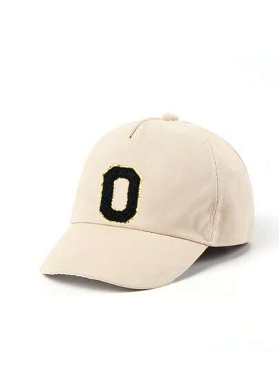 قبعة بيسبول مطرزة ب- 26 حرف للأطفال، تصميم خيوط ذهبية، قبعة سناب باك بطراز كوري، قبعة واقية من الشمس للأولاد والبنات، من سن 1 إلى 3 سنوات