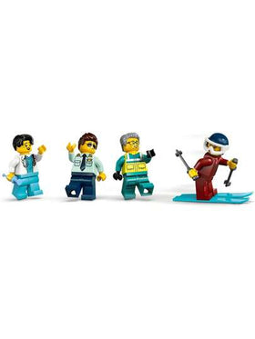 طقم لعبة بناء طائرة إسعاف جوي طوارئ LEGO 60465 في مدينة