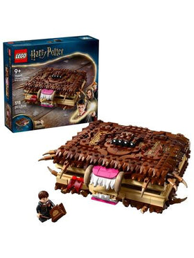 LEGO ليغو هاري بوتر "كتاب وحش العضة" لعبة أطفال - مجموعة لعب تظاهرية للبنين والبنات من عمر 9 سنوات فأكثر - صغير جامع نيفيل لونجبوتوم - فكرة هدية للأعياد وعشاق الكتب - 76449