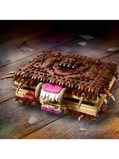 LEGO ليغو هاري بوتر "كتاب وحش العضة" لعبة أطفال - مجموعة لعب تظاهرية للبنين والبنات من عمر 9 سنوات فأكثر - صغير جامع نيفيل لونجبوتوم - فكرة هدية للأعياد وعشاق الكتب - 76449