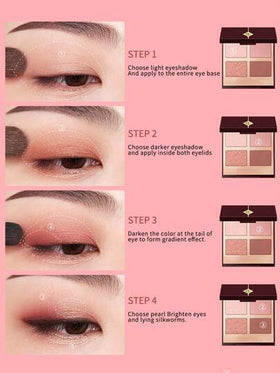 Charlotte Tilbury شارلوت تيلبري لوكس ظلال العيون باليت بيلو توك - 0.18 أونصة/5.2 جرام (شحنة عشوائية من الإصدارات الجديدة والقديمة)