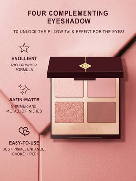 Charlotte Tilbury شارلوت تيلبري لوكس ظلال العيون باليت بيلو توك - 0.18 أونصة/5.2 جرام (شحنة عشوائية من الإصدارات الجديدة والقديمة)