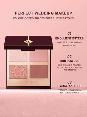 Charlotte Tilbury شارلوت تيلبري لوكس ظلال العيون باليت بيلو توك - 0.18 أونصة/5.2 جرام (شحنة عشوائية من الإصدارات الجديدة والقديمة)