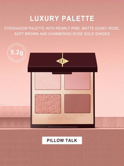 Charlotte Tilbury كارولينا تيلبري بالوو توك باليت ظلال العيون الفاخرة - 0.18 أونصة/5.2 جرام