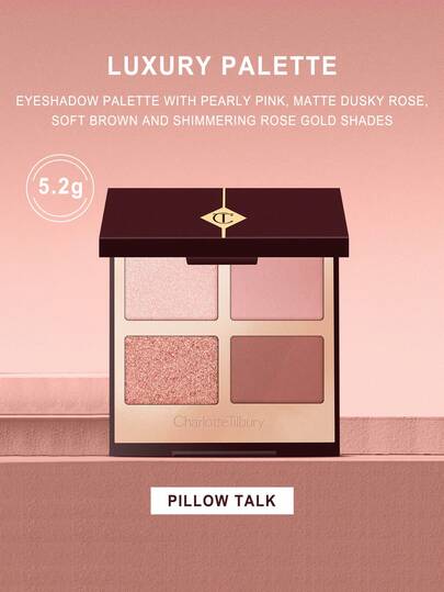 Charlotte Tilbury شارلوت تيلبري لوكس ظلال العيون باليت بيلو توك - 0.18 أونصة/5.2 جرام (شحنة عشوائية من الإصدارات الجديدة والقديمة)