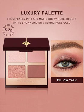 Charlotte Tilbury شارلوت تيلبري لوكس ظلال العيون باليت بيلو توك - 0.18 أونصة/5.2 جرام (شحنة عشوائية من الإصدارات الجديدة والقديمة)