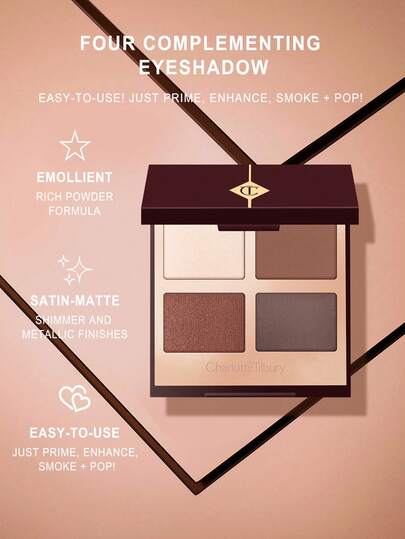 Charlotte Tilbury شارلوت تيلبري باليت ظلال العيون الفاخرة THE SOPHISTICATE - 0.18 أونصة/5.2 جرام