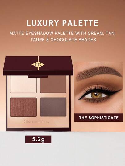 Charlotte Tilbury شارلوت تيلبري باليت ظلال العيون الفاخرة THE SOPHISTICATE - 0.18 أونصة/5.2 جرام