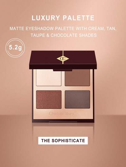 Charlotte Tilbury شارلوت تيلبري باليت ظلال العيون الفاخرة THE SOPHISTICATE - 0.18 أونصة/5.2 جرام