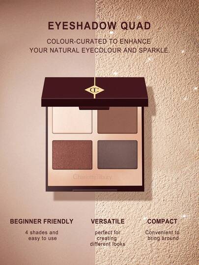 Charlotte Tilbury شارلوت تيلبري باليت ظلال العيون الفاخرة THE SOPHISTICATE - 0.18 أونصة/5.2 جرام