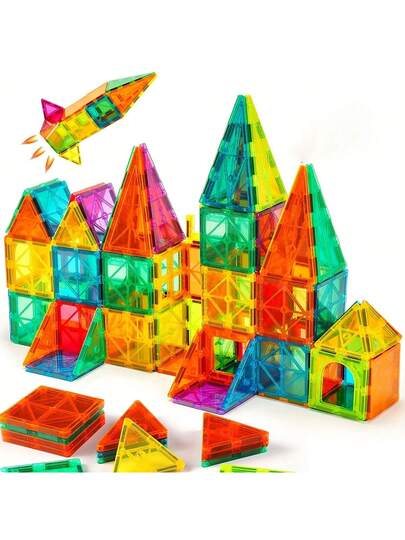 مجموعة كتل بناء مغناطيسية حجم كبير 40 أو 60 قطعة ، ألعاب أطفال DIY مصمم ، هدية مثالية للعطلات ، ألعاب للأطفال ، ألعاب مغناطيسية ، بناء الكهوف ، كتل مغناطيسية ، ألعاب الأطفال ، ألعاب مغناطيسية ، كتل مغناطيسية ، ألعاب الأطفال ، ألعاب