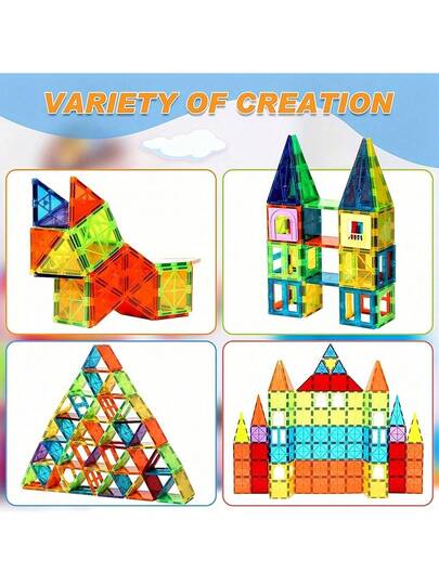 مجموعة كتل بناء مغناطيسية حجم كبير 40 أو 60 قطعة ، ألعاب أطفال DIY مصمم ، هدية مثالية للعطلات ، ألعاب للأطفال ، ألعاب مغناطيسية ، بناء الكهوف ، كتل مغناطيسية ، ألعاب الأطفال ، ألعاب مغناطيسية ، كتل مغناطيسية ، ألعاب الأطفال ، ألعاب