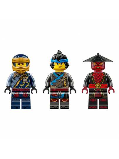 لعبة LEGO - NINJAGO™ سيارة سباق المواجهة بين رجل التجسس ضد دريكس | طقم 71840