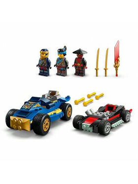 لعبة LEGO - NINJAGO™ سيارة سباق المواجهة بين رجل التجسس ضد دريكس | طقم 71840