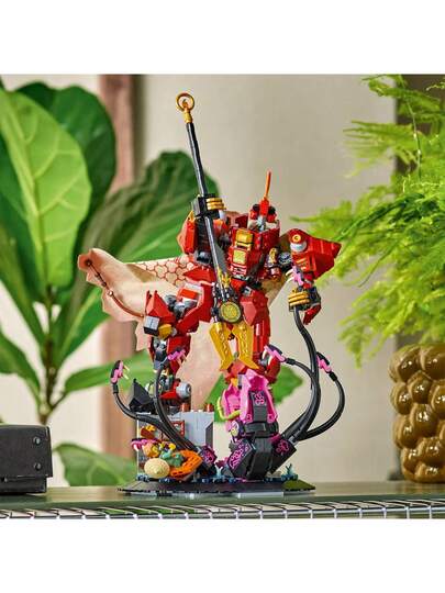 LEGO طقم بناء لعبة ليغو نينجاغو 71846 آلية فارس النار