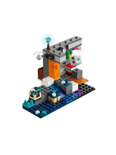 LEGO ليغو ماينكرافت مواجهة الحارس 21274 بضاعة فيديو جماعية، لعبة بناء إبداعية، هدية عيد ميلاد للاعبين، معركة بنائية وقابلة للعب، ديكور غرفة للأطفال من سن 7 سنوات فما فوق