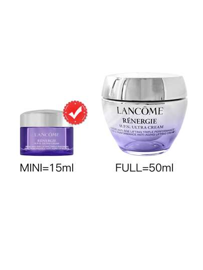 Lancôme Lancôme رينرجي إتش بي إن كريم ألترا، [حجم صغير] 15 مل، تنعيم لرفع وشد البشرة وتقليل البقع الداكنة بشكل واضح