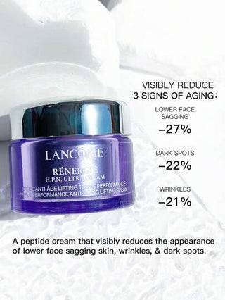 Lancôme Lancôme رينرجي إتش بي إن كريم ألترا، [حجم صغير] 15 مل، تنعيم لرفع وشد البشرة وتقليل البقع الداكنة بشكل واضح